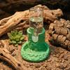 Anti-slip Base Reptiles Water Feeder Plastic Pet Drinking Bowl Turtle Food Bowl  Small Creatures