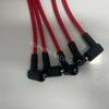 RED Ignition Coil Spark Plug Leads for Honda Civic EG EJ EK Del Sol D15 D16 Engine