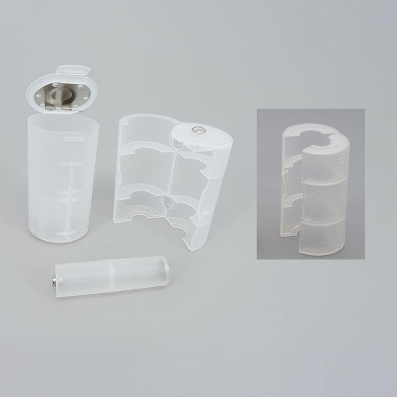 AAA/AA AAA na C/DCD Baterie AA Kombinovaná baterie plastová Úložná krabička Adaptér AAA Držák AA Pouzdro Převodníky