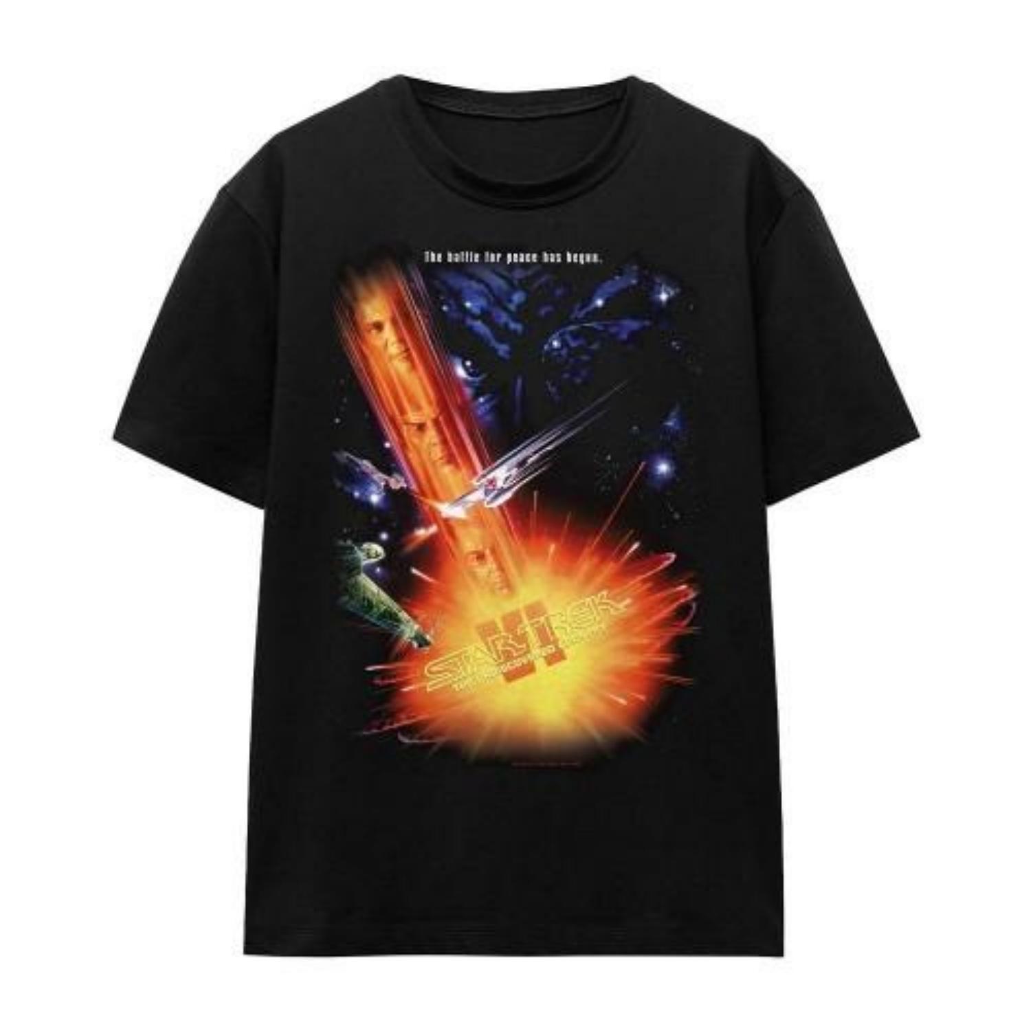 STAR TREK Unisex Adult Undiscovered Country T-Shirt S