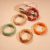 Wide Exaggerated Bracelet Geometric Wide Chunky Bangles Fashion Acrylic Bangle  Girls
