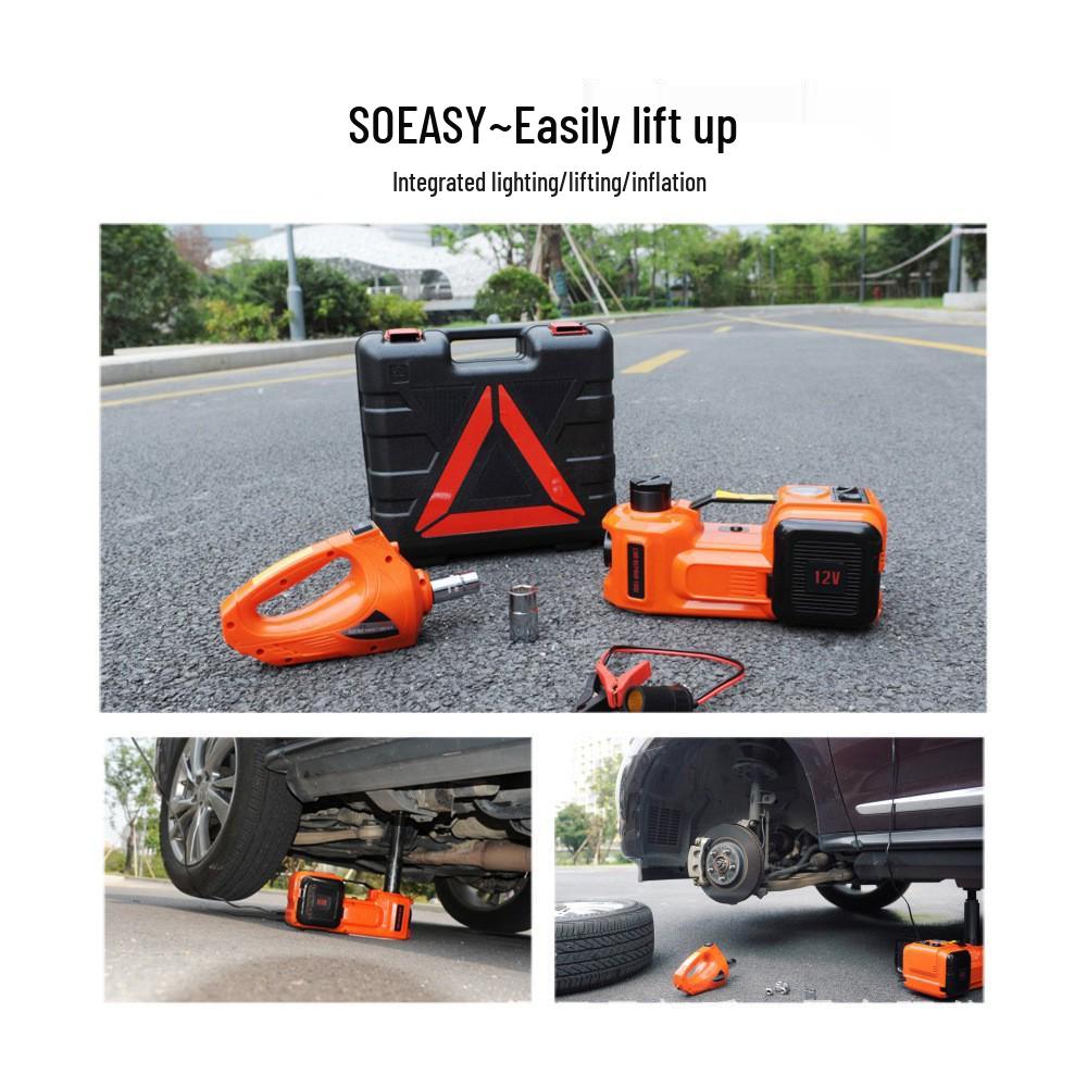 12V Electric Hydraulic Off-Road Vehicle Jack - 5 Ton Capacity