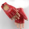 Dancing Half Finger Gloves Men and Women Liuding Autumn and Winter Night Club Performance Pole Dance Ladies, Ga Party Performance Rivet