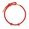 Handmade Eight-Strand Woven Red Rope Bracelet for Beading - Ethnic Style Birth Year Charm