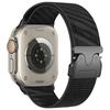 Beline Pasek Apple Watch Oblique         Parachute Buckle 38/40/41mm Czarny/black