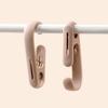 10pcs Multi-function Hook Clamp Double Head Clip Hook Kitchen Bathroom Hanging Storage Fixed Clip