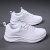 Student Men's Raw White Sneakers Male Female Teen Running Shoes Girls White Shoes