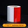 Rood & Wit Reflecterend Veiligheidstape