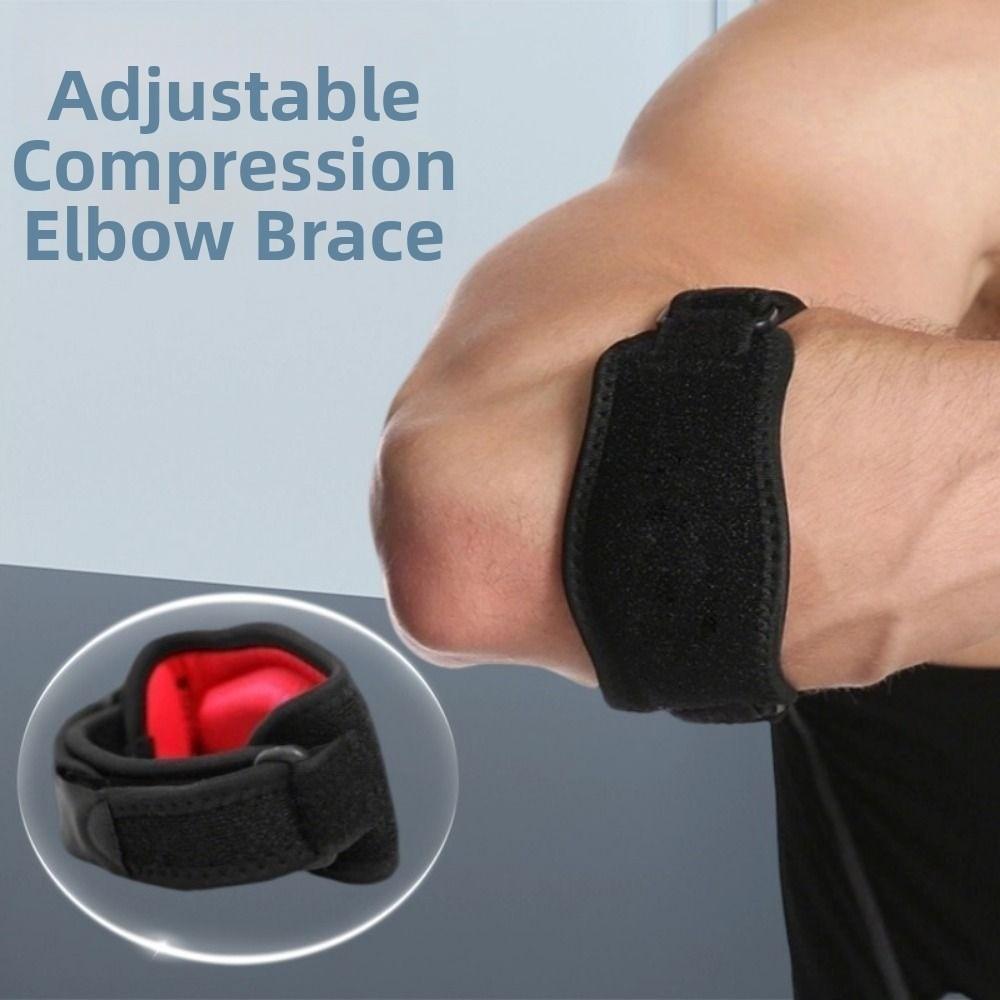 3Colors Tennis Elbow Brace 28cm Length Tendonitis Pain Relief  for Women and Men