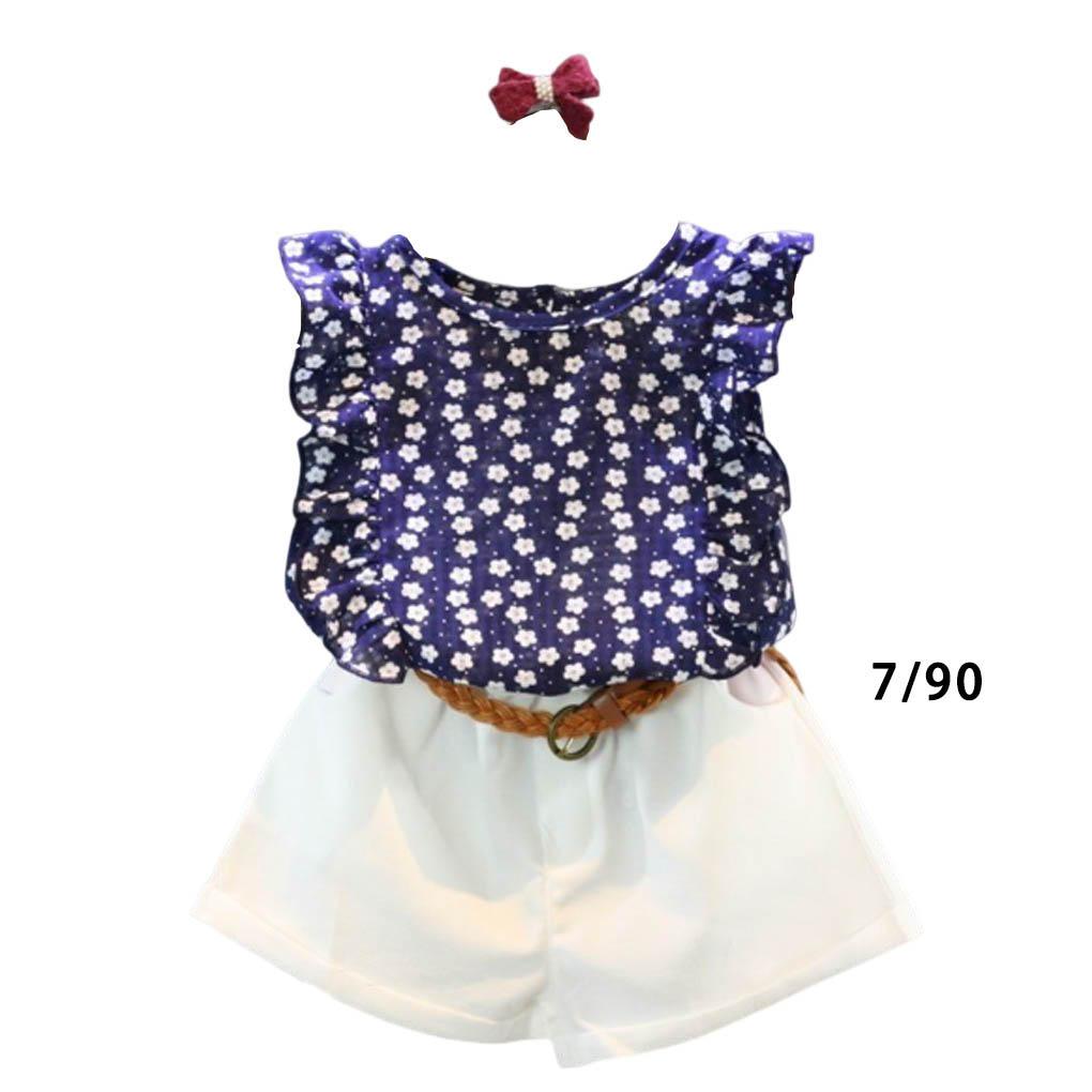 2pieces Soft And Cute Baby Girl Costume For Daily Wear Very Good Elasticity