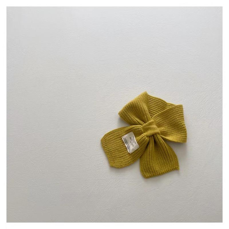 Eșarfă moale tricotată pentru copii, iarnă caldă pentru sugari, copil mic, șal pentru gât, modă pentru copii, fată, băiat, eșarfe pentru bebeluși, batic de culoare uni