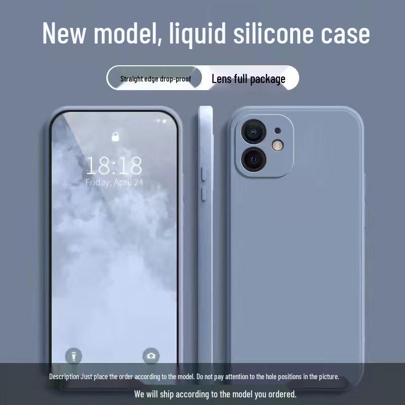 Apple iPhone 12 Mini Hülle - Einfarbige, Rubik's Cube Design, Vollständige Abdeckung, Anti-Fall, Weiche Hülle