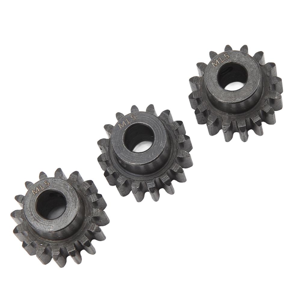 3pcs RC Car Gear Set 8mm Inner Hole Steel Car Motor Gear for 1 5 1 8 1 10 Model Car