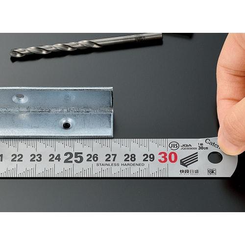 Niigata Seiki SK Catch-Up Scale, Made in Japan, FINE, Kaidan Scale, 15cm, CU-15KDF, 0.5mm Pitch, Silver Finish, JIS Standard
