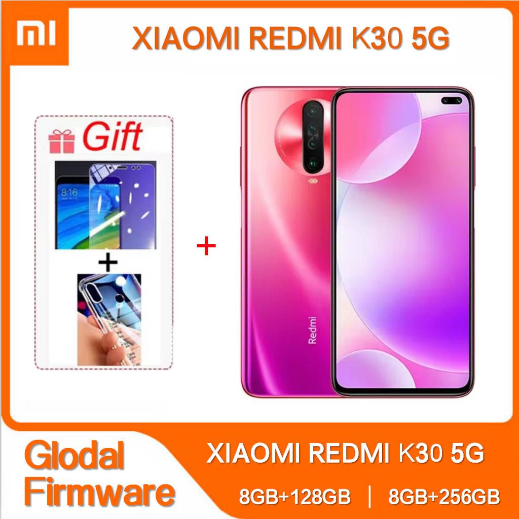 K30 5G Smartphone Original Xiaomi Redmi 64MP Android Entsperrt 6,67 Zoll 8GB RAM 256GB ROM Snapdragon 765G Handy