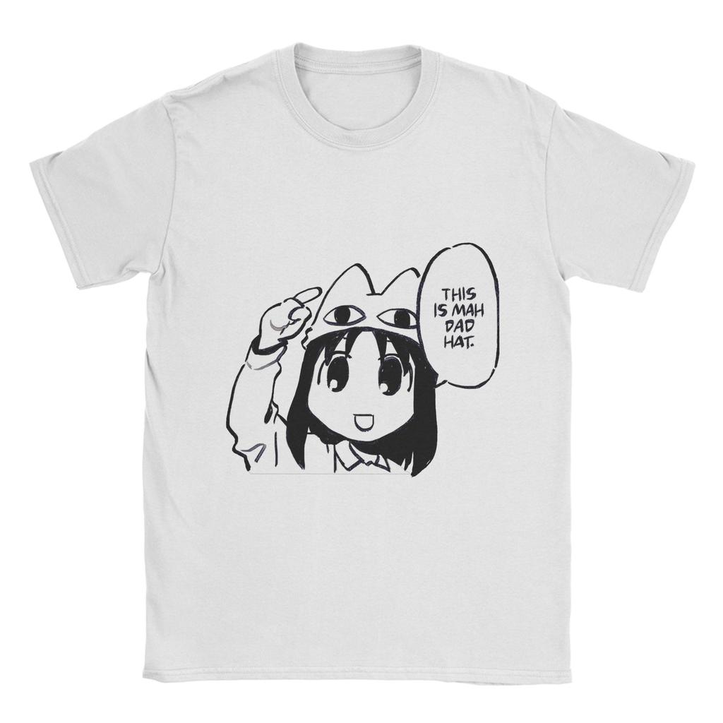 Ayumu Osaka   Bavlněné tričko pro muže Léto Azumanga Daioh  Estetická trička Kulatý výstřih Populární trička Nadměrné Velkoobchodní oblečení