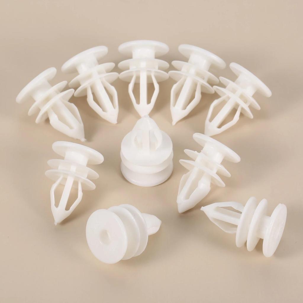 SFCSCMVTMP 10 PCS Automatic Door Trim Panel Retainer Clip Fastener Rivets Pinford Edge Fiesta