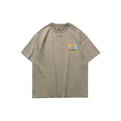 Badfive X Xlarge Co-Branded Short-Sleeve T-Shirt Men Tops Beige AHSP947-3