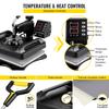 VEVOR Heat Press Machine 12 X 15 Inch 5 In 1 Shirt Printing Machine 360 Degrees Rotation Swing Away Heat Press 5 In 1 Heat Press 1000W Sublimation