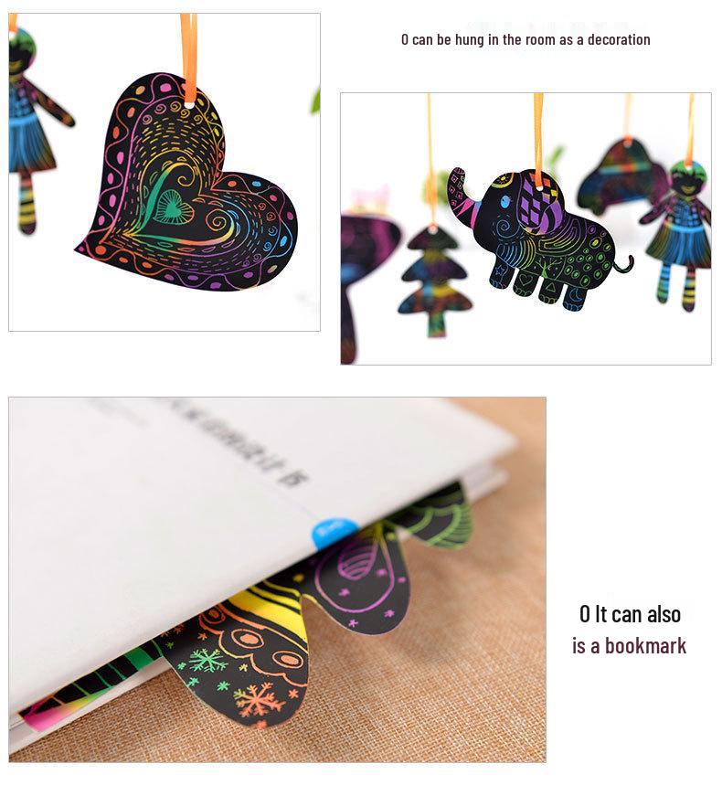 Kindergarten Art Supplies: Handmade Projects for Middle and Big Class Decorations.