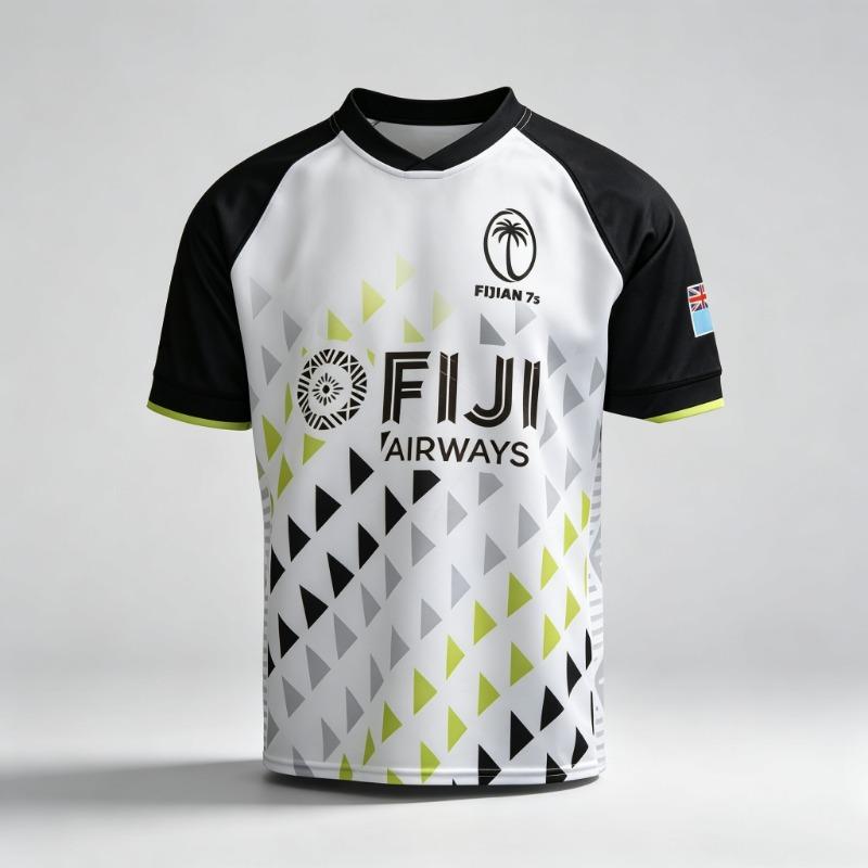 2026 Fijian 7s Rugby Jersey Men's Women's Summer Sports Oversize T-shirt Breathable Quick Drying Streetwear Clothing Unisex