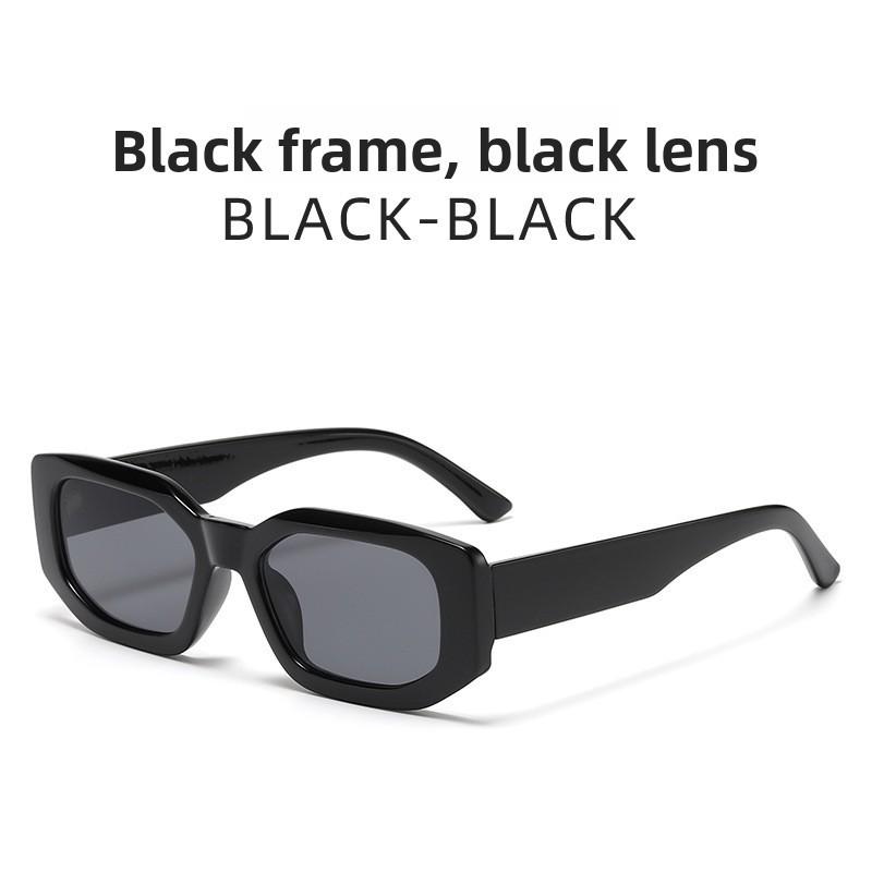 

Retro Square Sunglasses For Women With Uv400 Protection And Pink Lenses For Outdoor Activities Black Gray