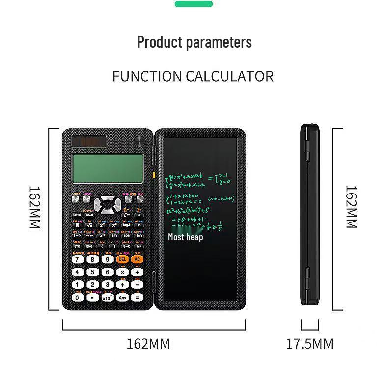 Scientific Calculator with Handwriting Pad for Advanced Studies and Exams