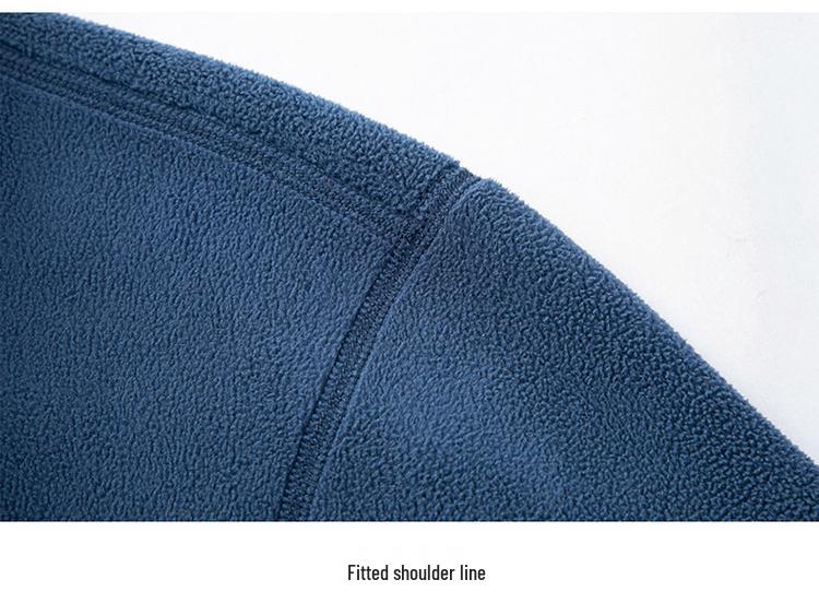 Tommy Polar Fleece Double-Sided Velvet Warm Casual Jacket for Men