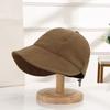 Women Foldable Sunhat Summer Outdoors Beach Fisherman Hat Sunscreen UV Protection Cap Adjustable Hiking Wide Brim Bucket Caps