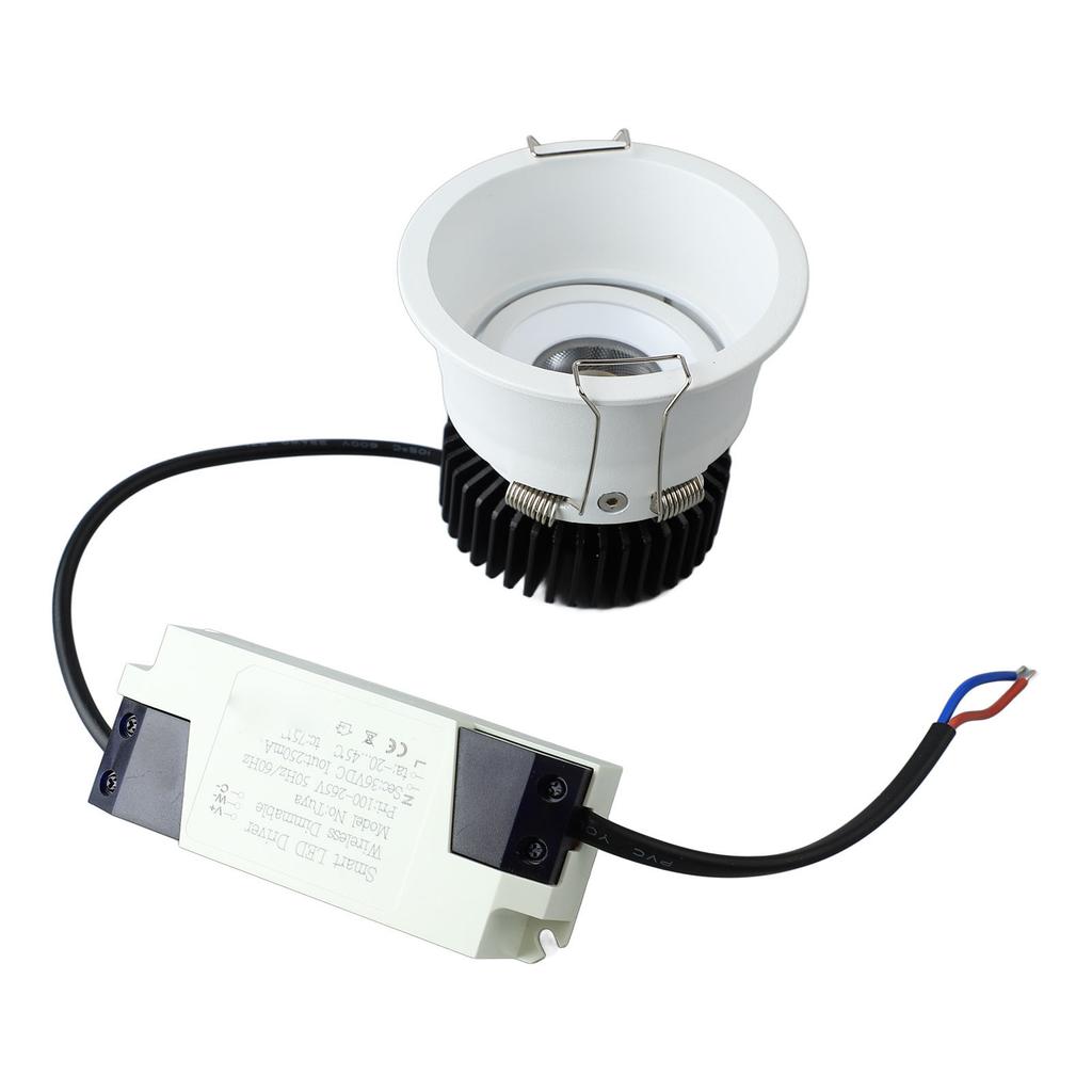 10W Recessed LED   for   Light Absorption 30 degrees    100 to 265V Embedded Downlight for Living Room Hotel