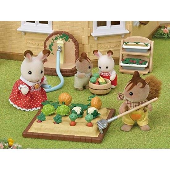 Sylvanian Families Furniture Vegetable Growing Set C-616 ST Mark Certification 3 years older Toy Dollhouse EPOCH