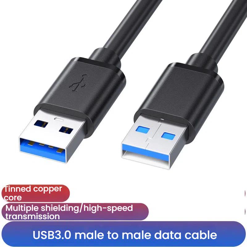 

Двунаправленный кабель для передачи данных и зарядки USB3.0 «папа-папа» для мобильного жесткого диска 1m