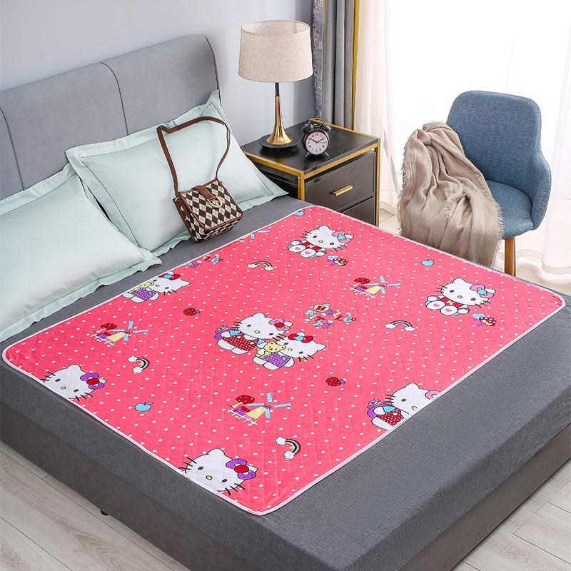 Waterproof Washable Bed Pads Adults Kids Absorbent Incontinence Bedding Reusable Underpads Care