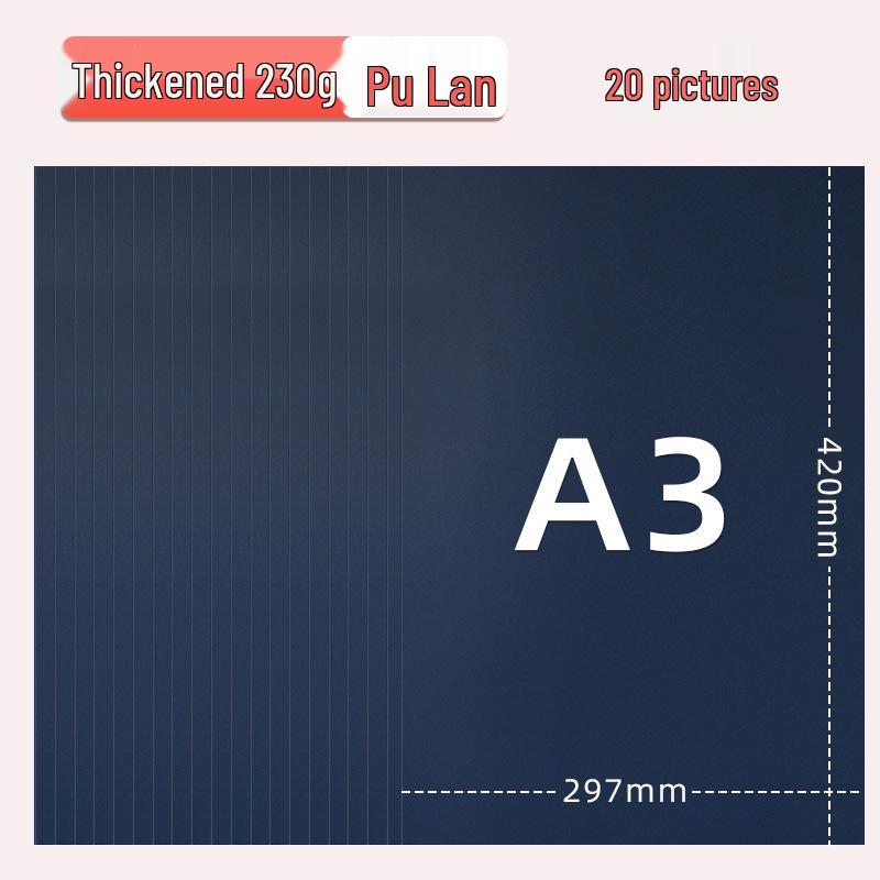 Yuanhao A3 Thick Colored Cardstock, 230g for Kindergarten & Elementary School Crafts