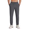 Sportliche locker sitzende Herren-Hose mit Kordelzug und elastischem Bund