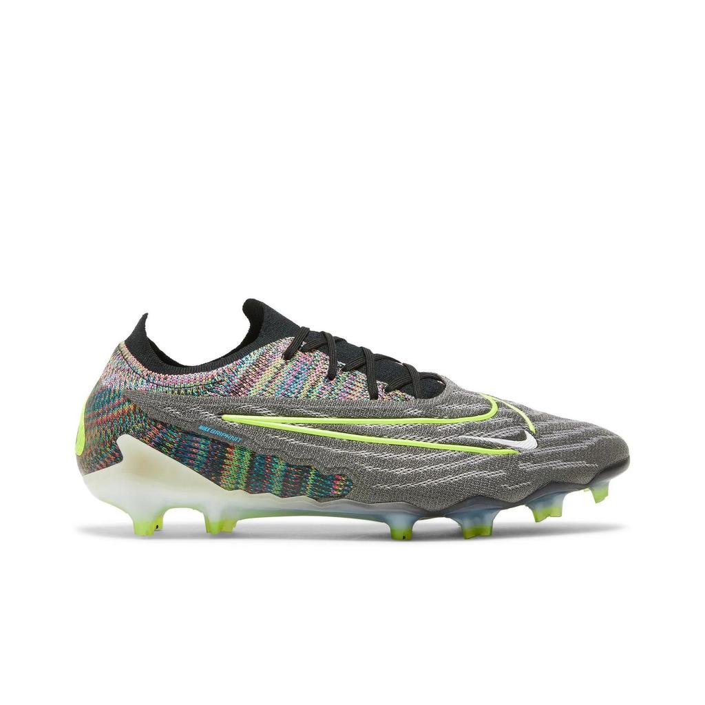 Nike Phantom GX Elite Gripknit Fusion FG 'Link Pack' (Unisex) Black / White / Blue Glow / Volt Soccer Shoes DV6971 071
