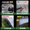 TIVCYI 5mm Silver Mat Aluminum Mat Thick Leisure Sheet Tent Mat X 200cm Winter Camping Camping Mat Waterproof Cold Protection Disaster X
