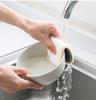 Doppelseitiges Schwamm-Nylon-Reinigungstuch, Küchengeschirrtuch, saugfähige Mikrofaser-Reinigungsbürste, Heim-Küchentücher