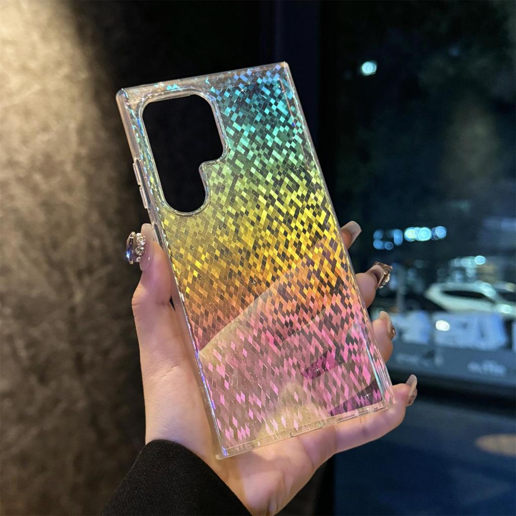Samsung S26 Ultra Gradient Glitter Magnetic Phone Case
