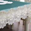 Flower Elegant Hollow Out Table Dinning Cloth Table Flag Cover Wedding Tablecloth Rectangle Luxury Embroidery Lace Table Cover