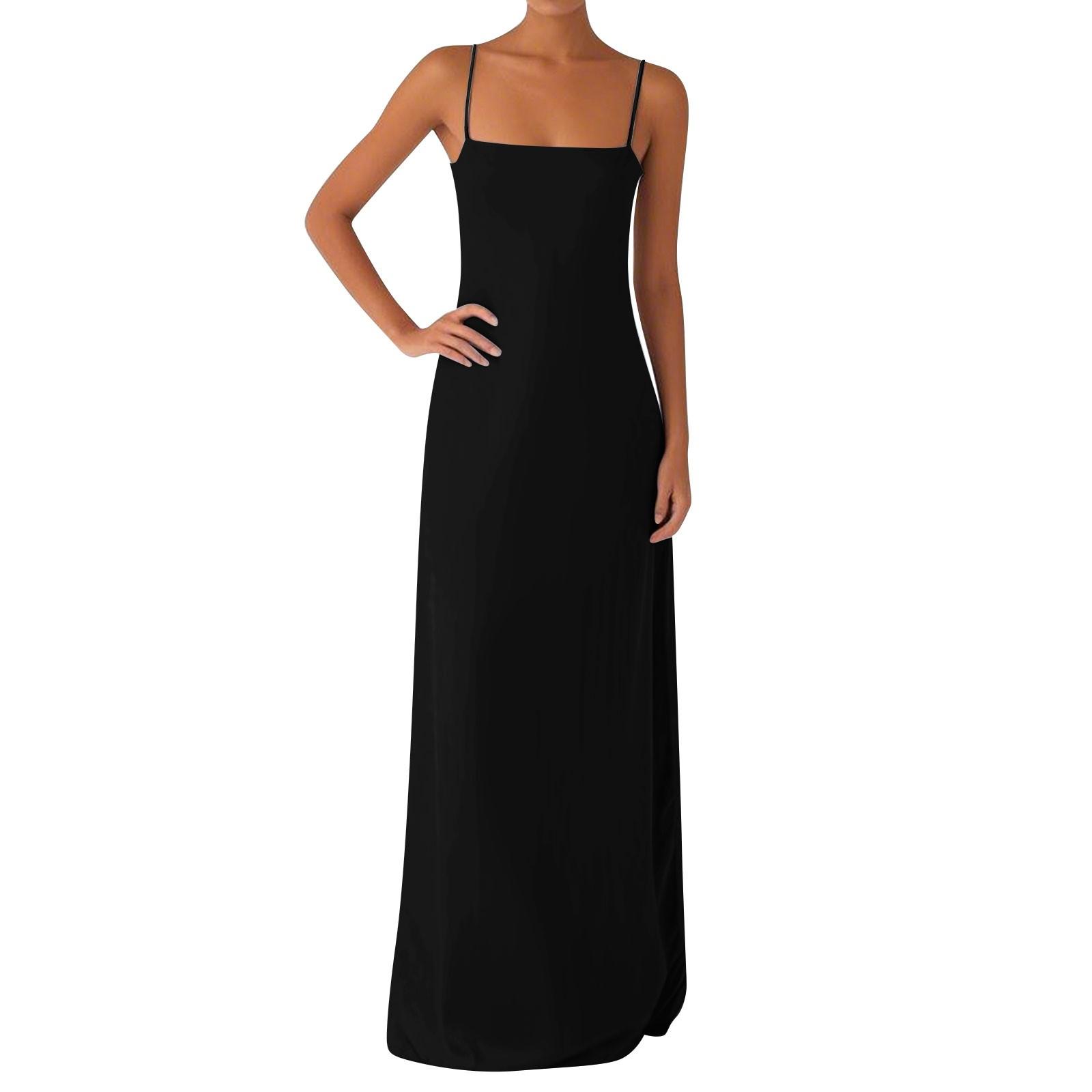 Women s Off-the-shoulder Sexy Long Silky One-piece Dress S