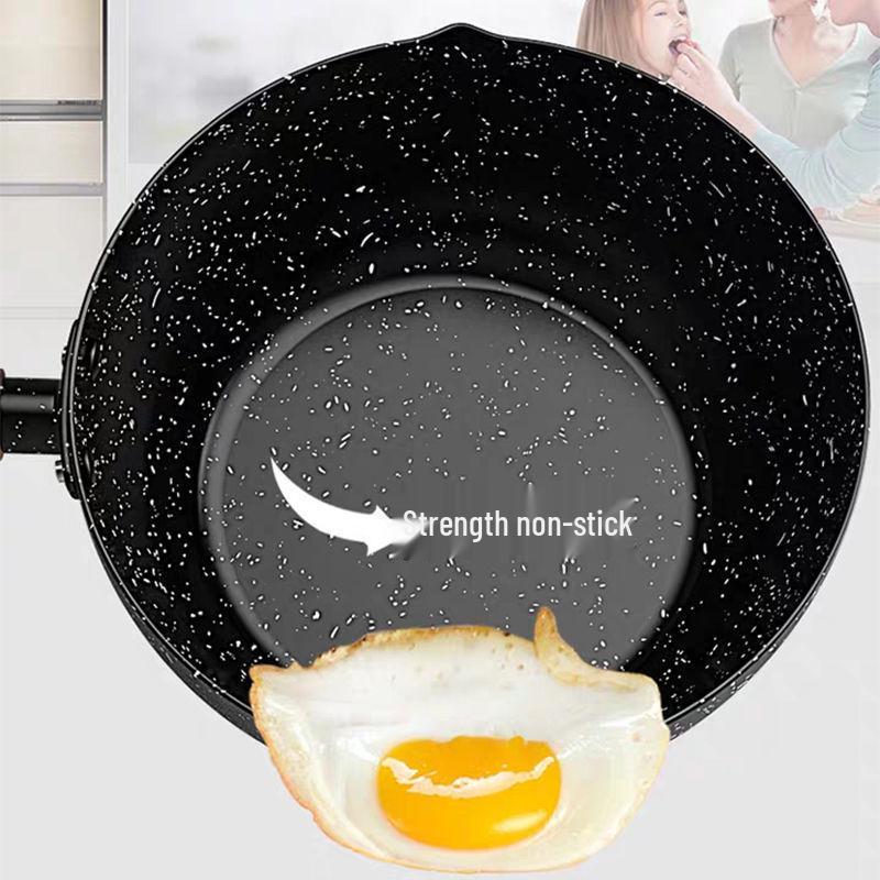 Maifan Stone Non-Stick Yukihira Soup Pot for Baby Food and Milk, Small Instant Noodle Pot.