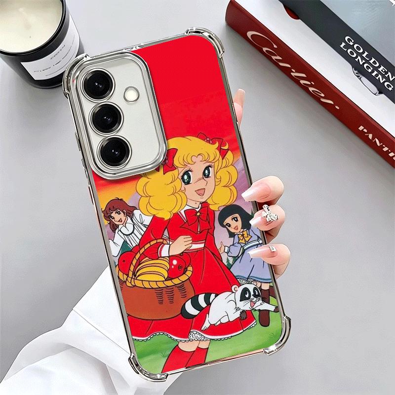 

Candy 90s Cartoon Plating Phone Case For Samsung A17 A07 A37 A57 A16 A56 A15 A55 A14 A54 A13 A53 A26 A36 A25 A35 A24 A34 A23 A33 Samsung A17