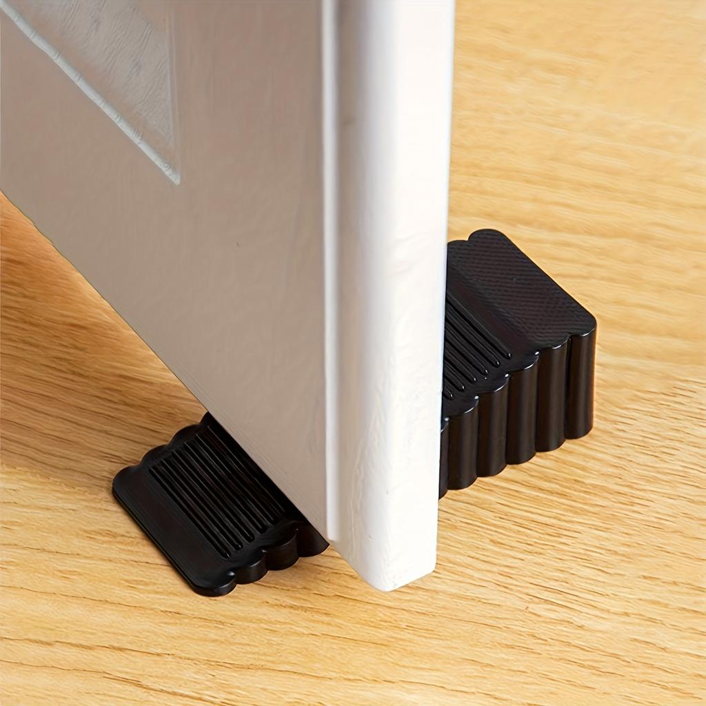 Silicone Door Stop Wedge Safety Stoppers Reusable Shock Absorbent Home Office Anti-Folder Hand Door Stopper Anti-collision Stop
