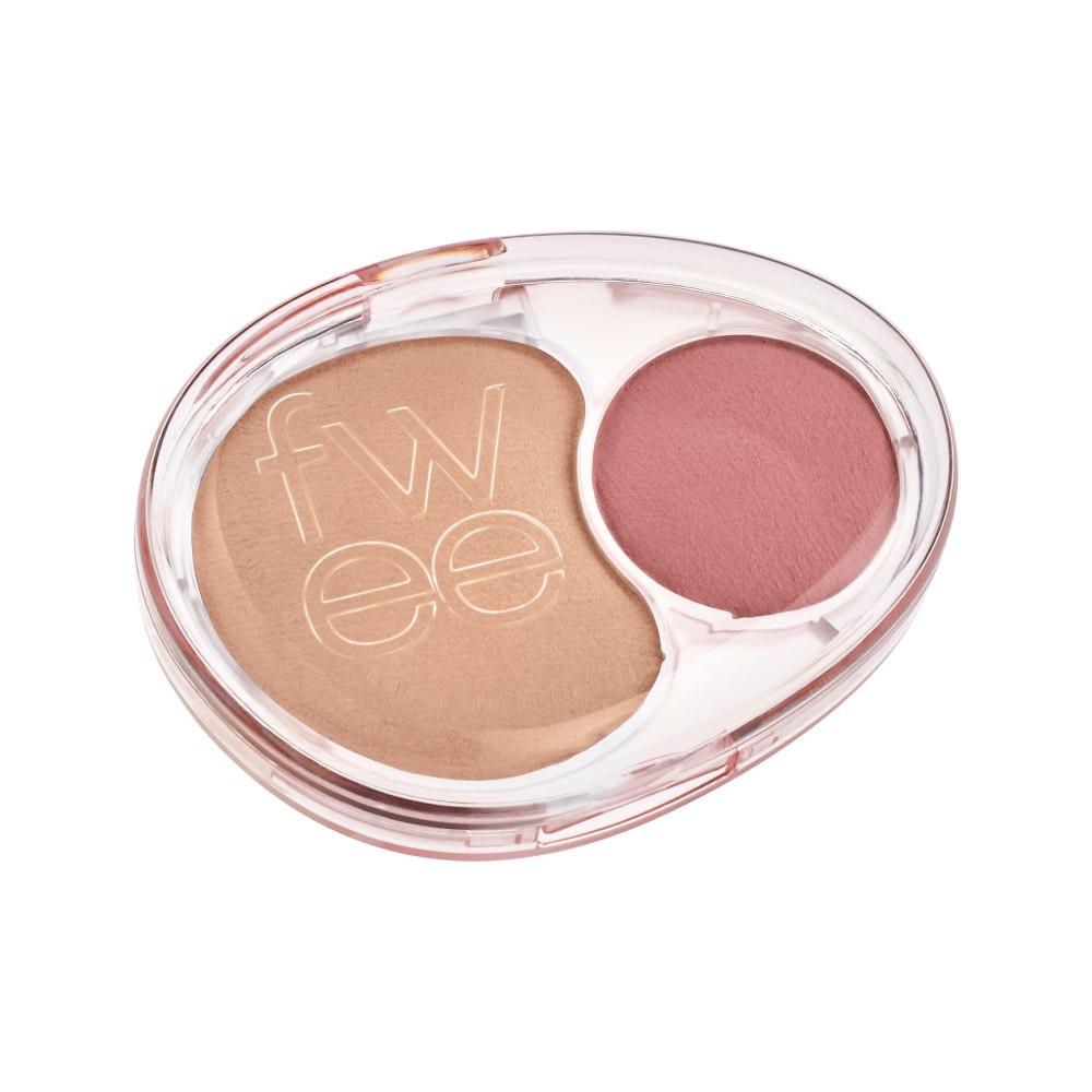 Fwee Puy Make Mellow Dual Blusher Rose No. 2 Humming Talk