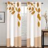3D Abstract Art Geometric Design Flowers Simple Style Curtains 2 Panels Living Room Bedroom Window Curtain Decoration