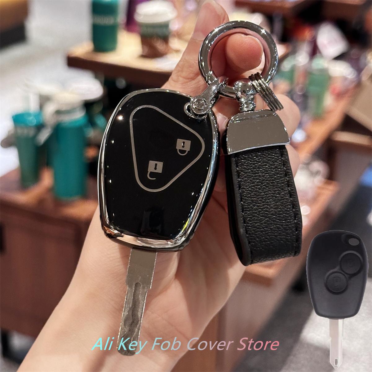 

Чехол-брелок с брелоком, автомобильный брелок для Renault Megane Duster Modus Espace Laguna Logan для DACIA Sandero Fluence Clio Kango