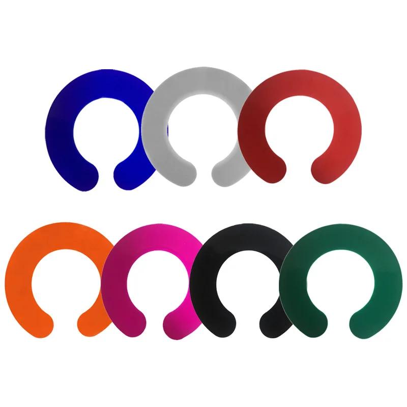 Soft Silicone Haircut Neck Collar Neck Shawl Wrap Coiffeur Hair Cutting Collar Covering Tint Hair Tools Barbershop Accessories