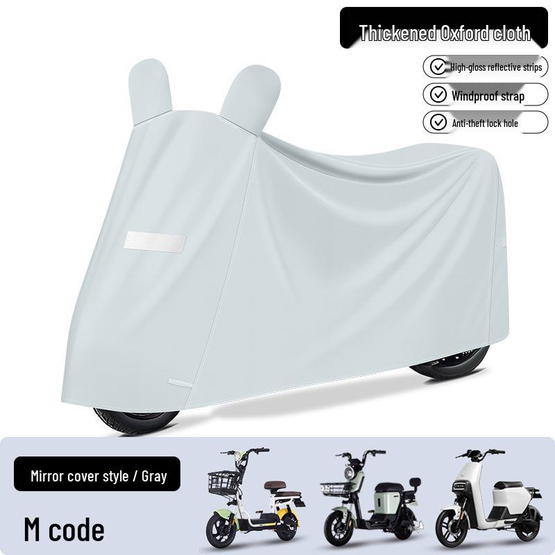 Thickened Sun & Rain Protection Cover for Electric Vehicles and Motorcycles