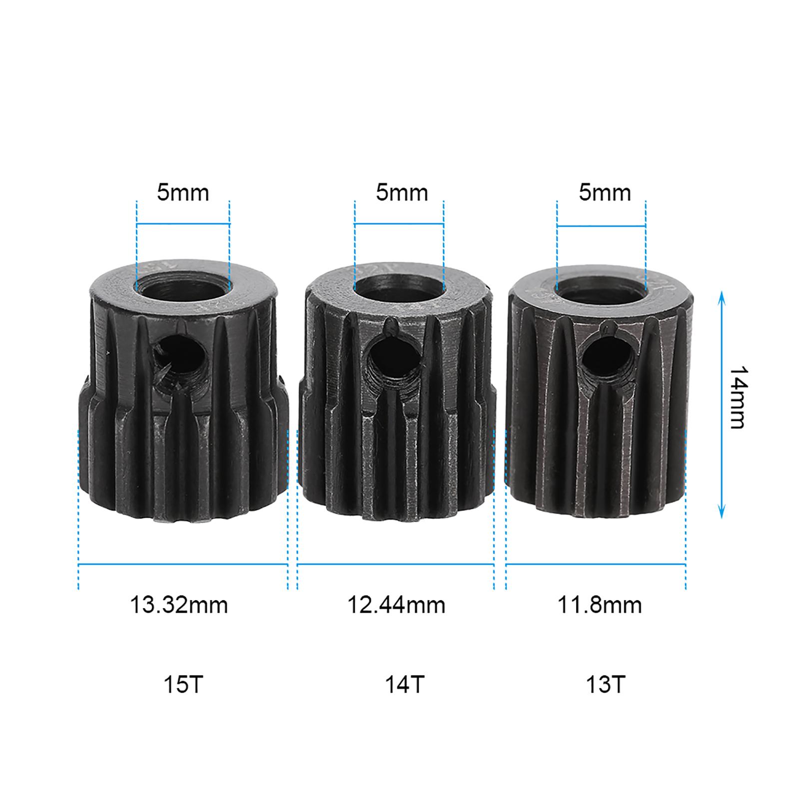 

32DP центр5мм 13 15T 16 18T 19 21T Комбінований набір моторних піньйонних шестерень для радіокерованої машини 1 8 13T 14T 15T